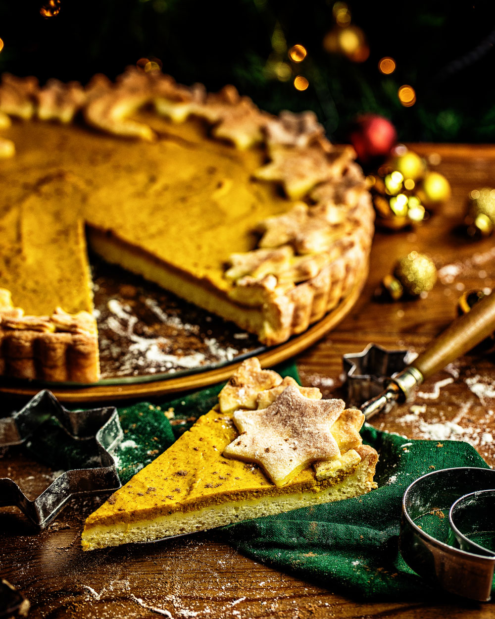 Weihnachtlicher Pumpkin Pie Kalorienreduziert Punktchens Mama