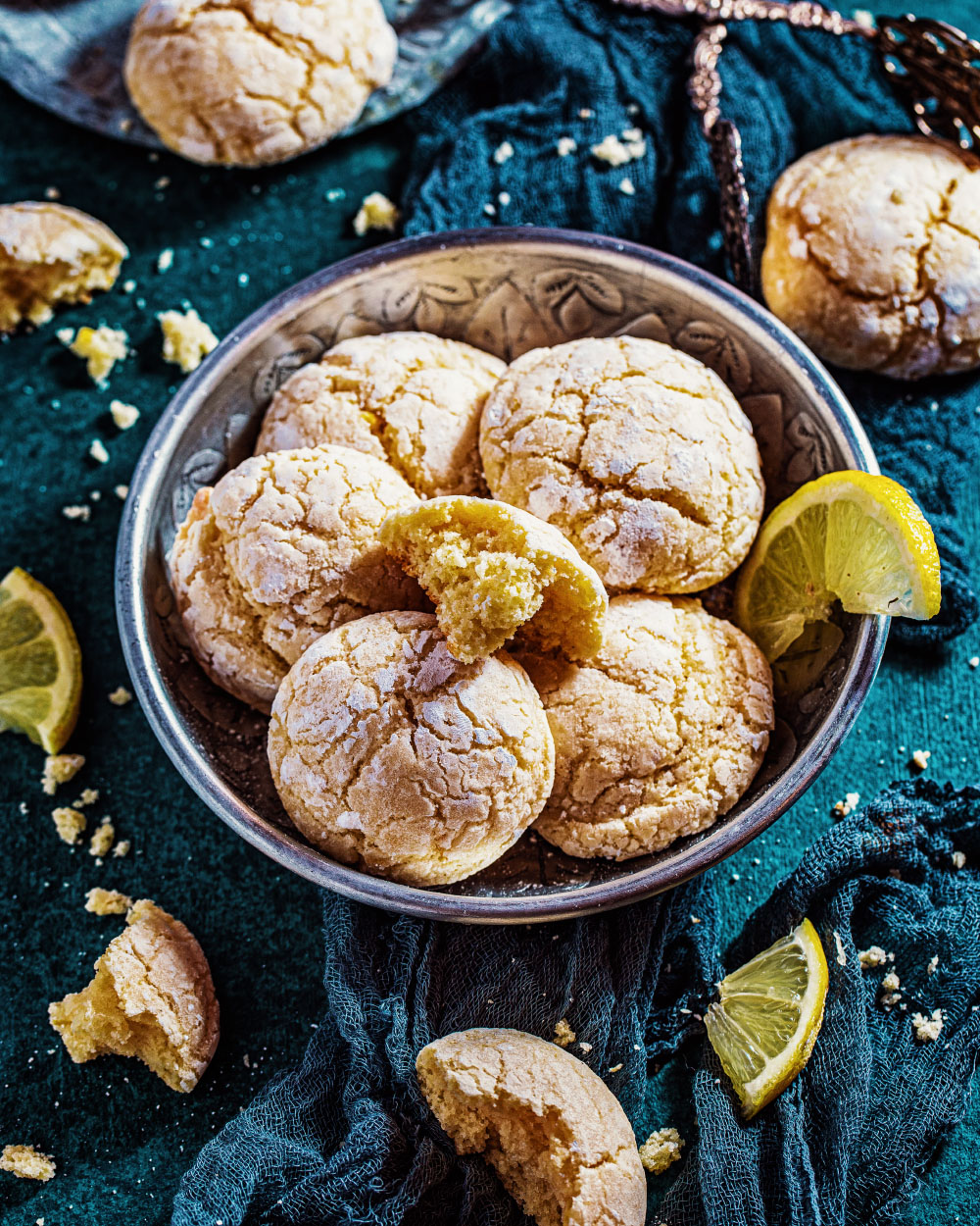 Zitronen-Soft-Kekse einfaches rezept mit für mandel-zitronen-kekse