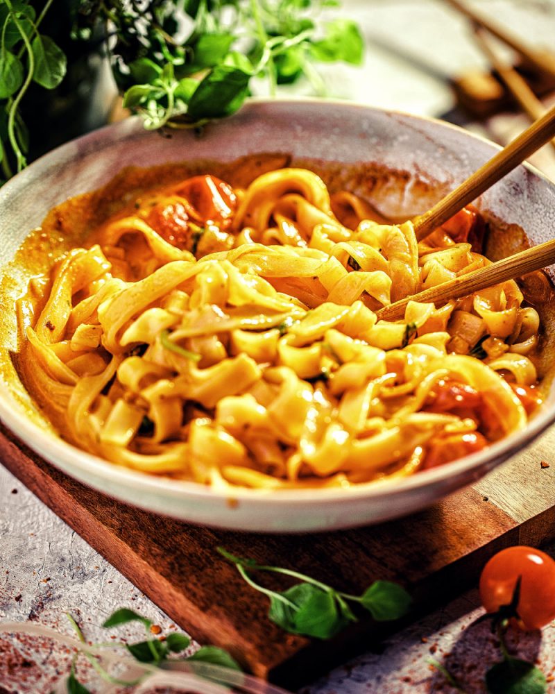 Cremige Thai-Nudeln - Pünktchens Mama - einfache Rezepte ...