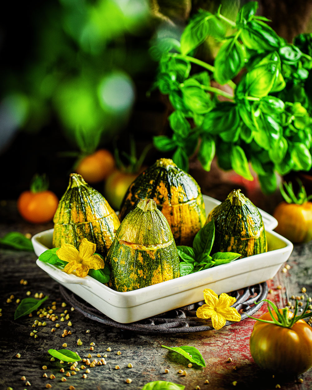 glutenfreie gefüllte zucchinis einfaches rezept