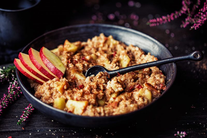 Super einfaches Apfel-Zimt Porridge - Pünktchens Mama - einfache ...