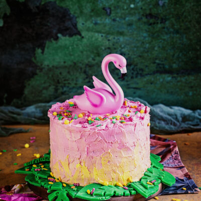 Einfache tropische Flamingo-Torte backmischung geburtstagstorte für mä dchen frauen heike herden