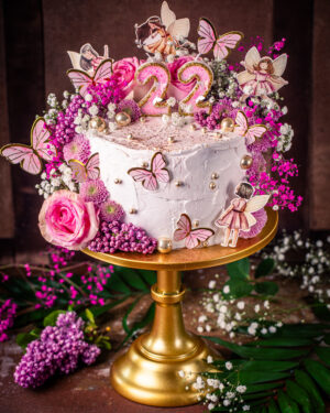 Traumhafte Feen Torte
